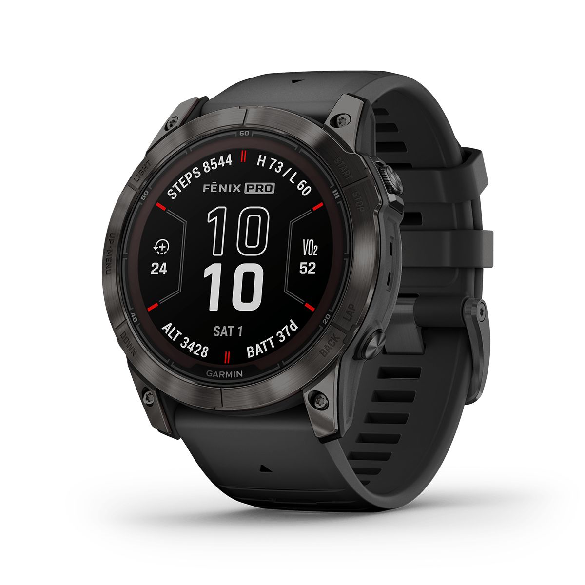 Reloj Fenix 7X Pro Zafiro Solar Carbon Gray S.AM img #1