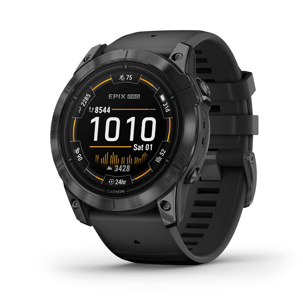 Reloj Epix Pro Gen 2 Edición Estándar 51mm Gris Pizarra img #1