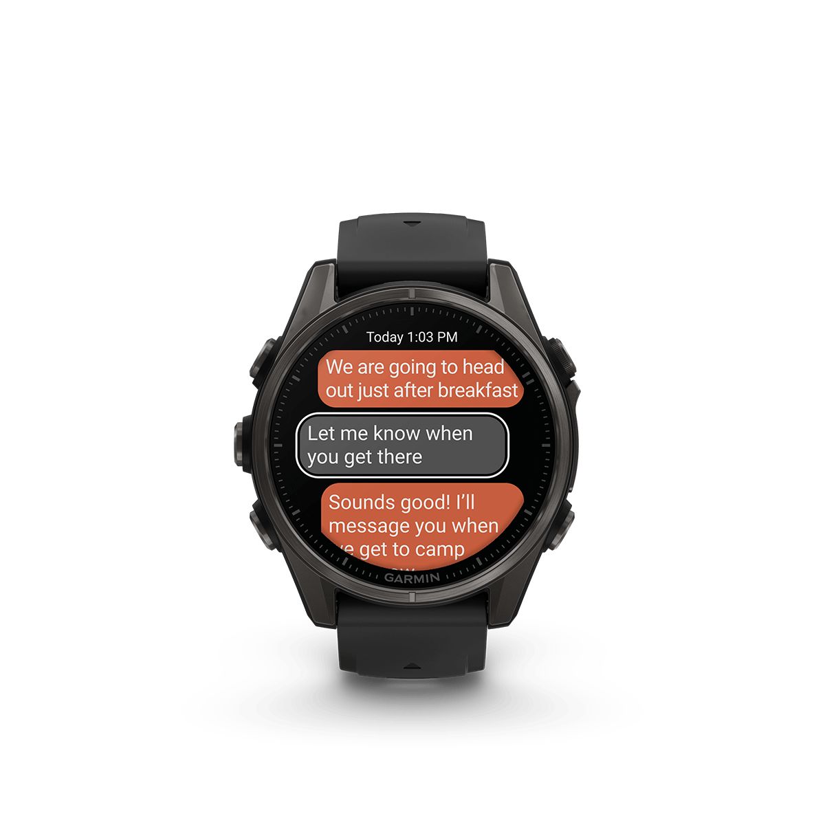 Reloj Garmin Fenix 8 43mm Amoled Zafiro Titanio DLC GrisGuij img #8