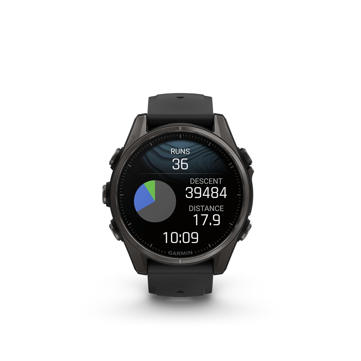 Reloj Garmin Fenix 8 43mm Amoled Zafiro Titanio DLC GrisGuij img #6