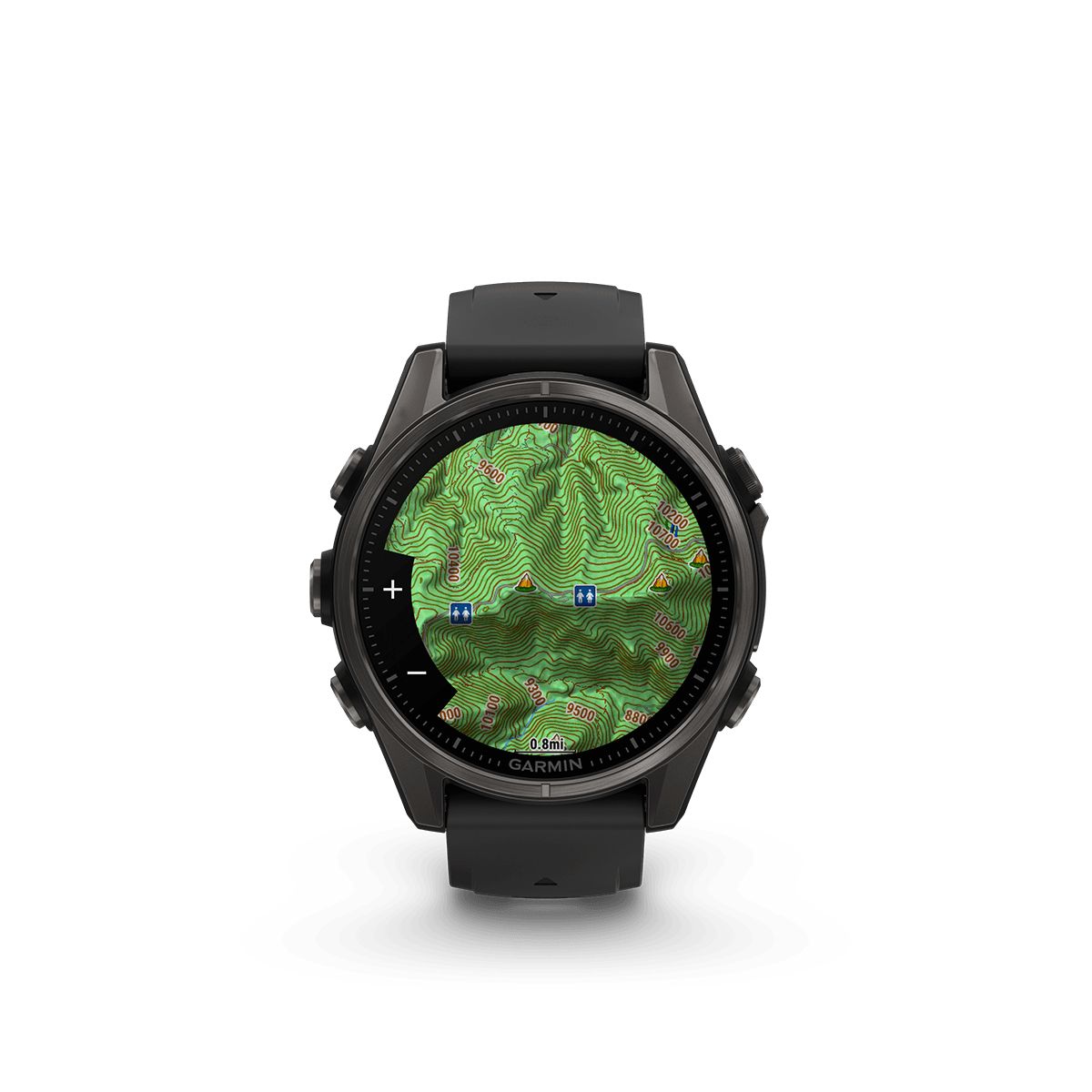Reloj Garmin Fenix 8 43mm Amoled Zafiro Titanio DLC GrisGuij img #7