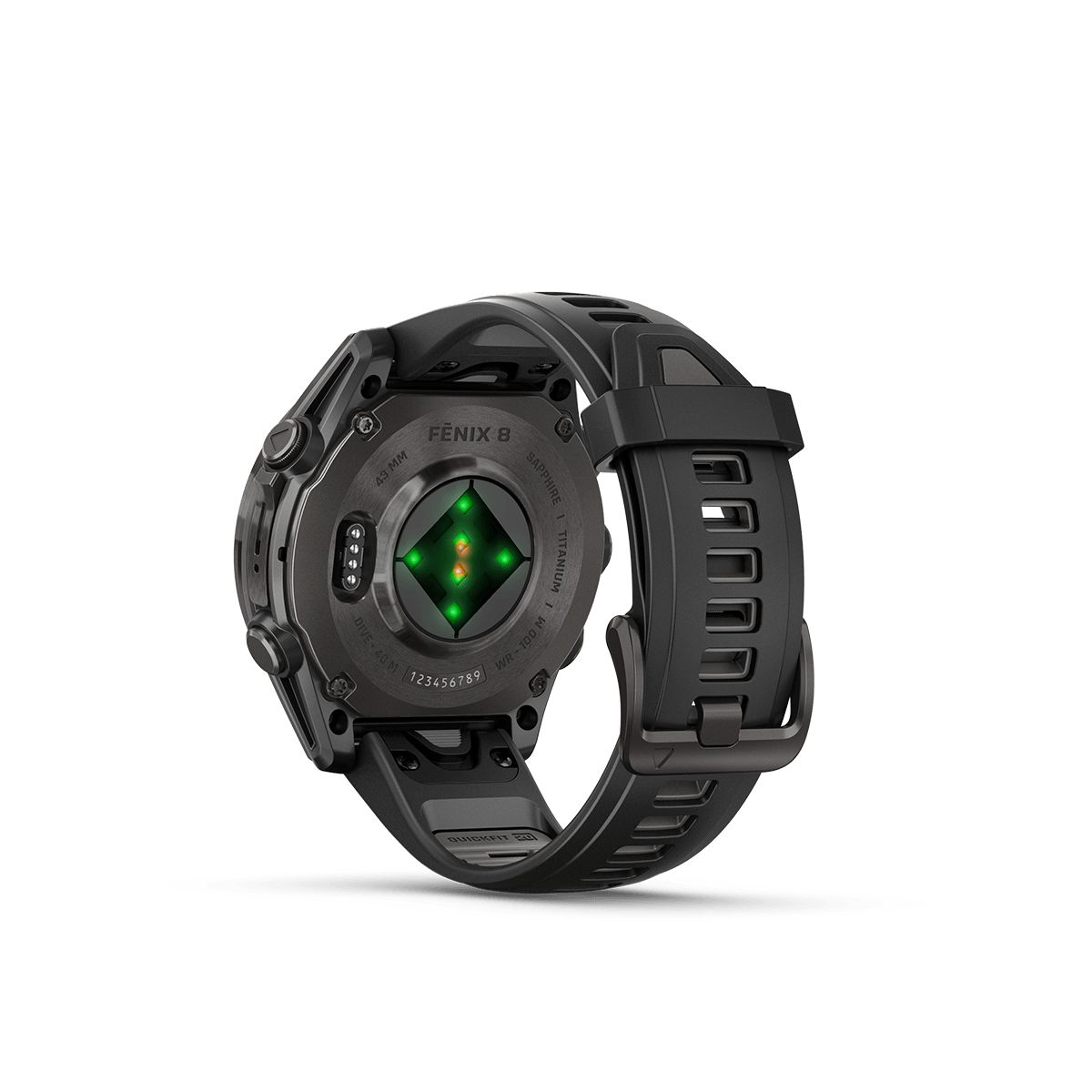 Reloj Garmin Fenix 8 43mm Amoled Zafiro Titanio DLC GrisGuij img #3