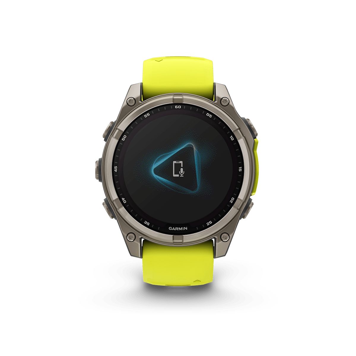 Reloj Garmin Fenix 8 47mm Solar Zafiro Titanio Amarilla img #1
