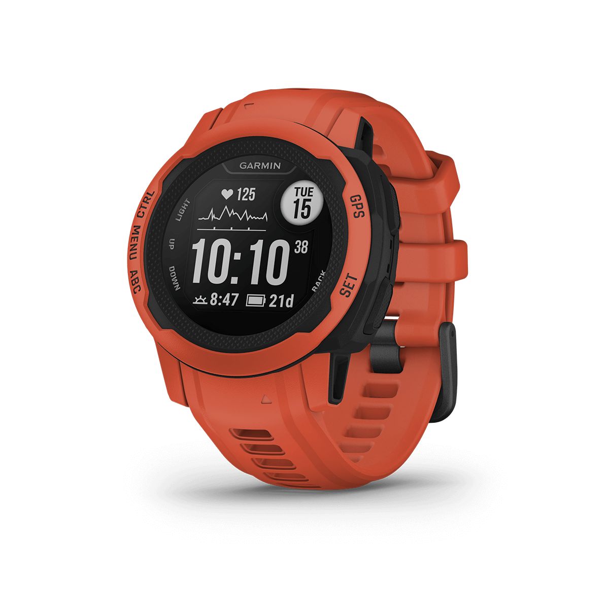 Reloj Garmin Instinct 2S Poppy Naranja img #1