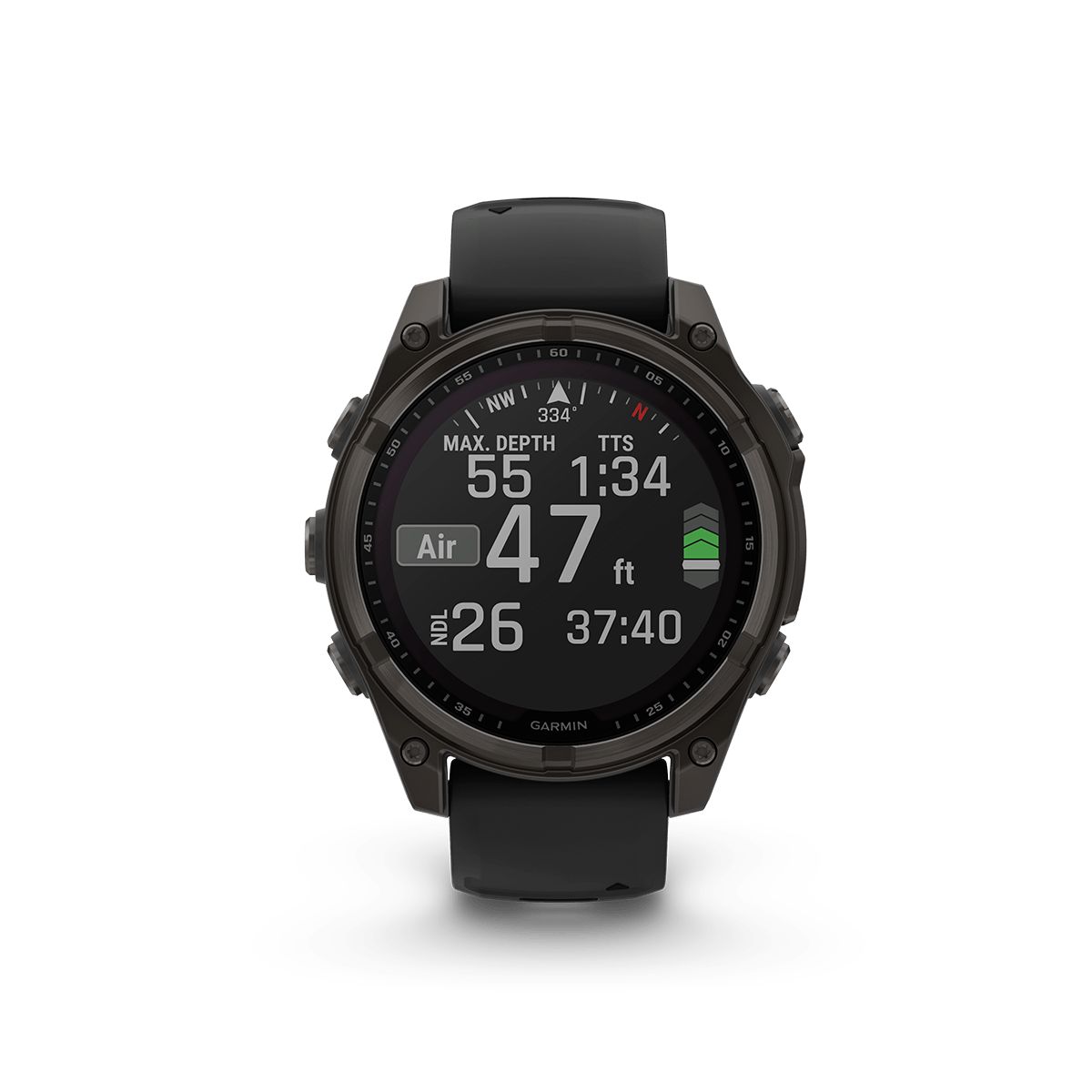 Reloj Garmin Fenix 8 47mm Solar Zafiro Titanio DLC Gris Ngra img #1