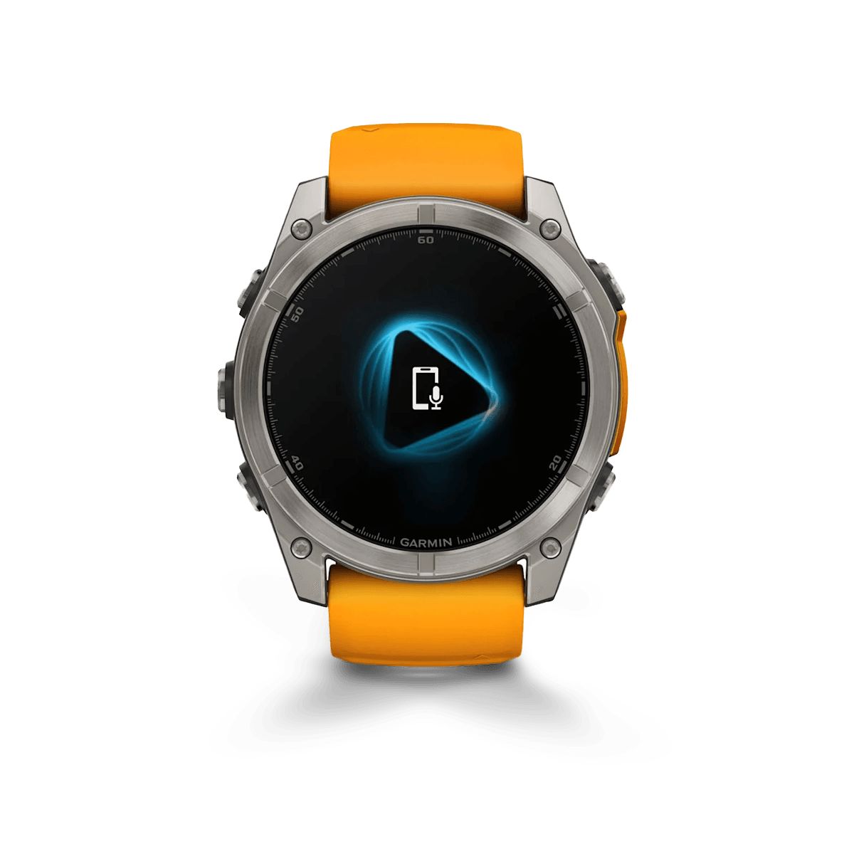 Reloj Garmin Fenix 8 51mm Amoled Zafiro Titanio Naranja img #8