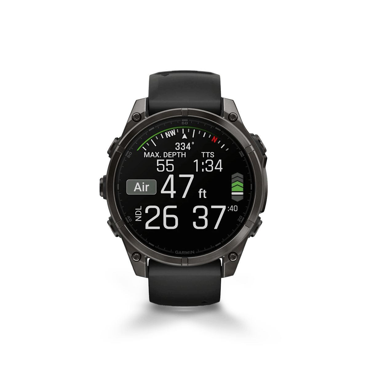 Reloj Garmin Fenix 8 47mm Amoled Zafiro Titanio DLC Gris img #6