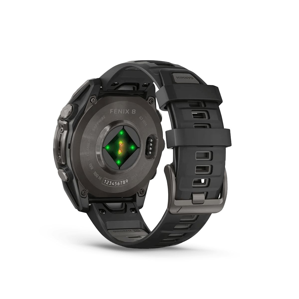 Reloj Garmin Fenix 8 47mm Amoled Zafiro Titanio DLC Gris img #3