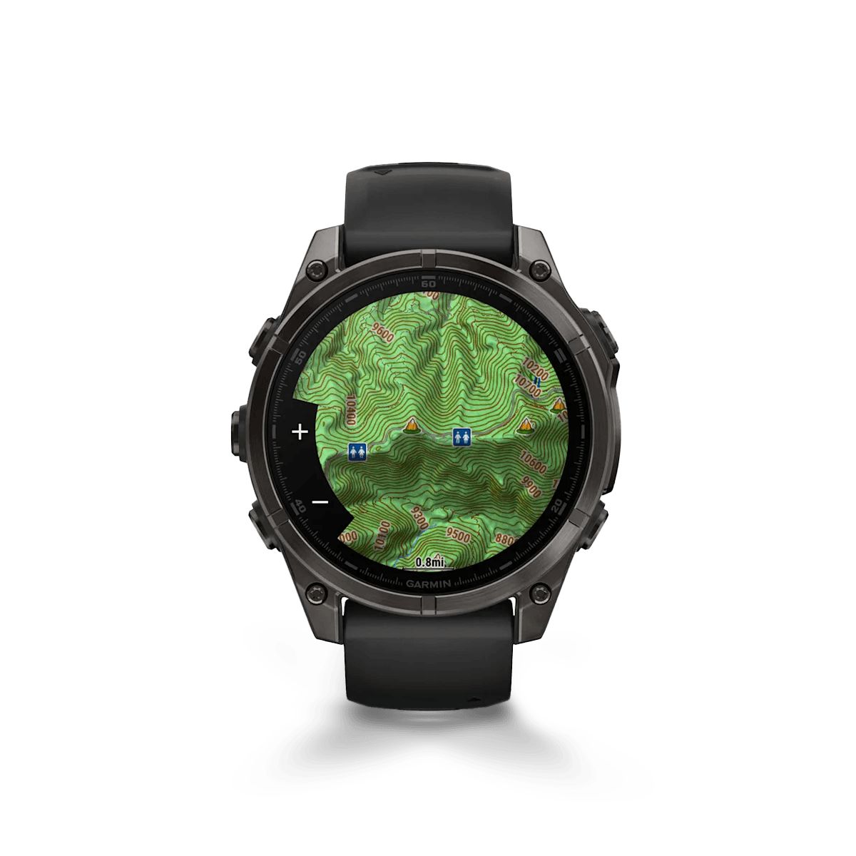 Reloj Garmin Fenix 8 47mm Amoled Zafiro Titanio DLC Gris img #7