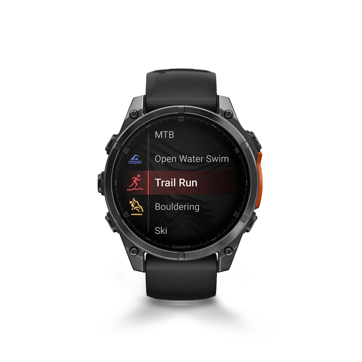 Reloj Garmin Fenix 8 47mm Amoled Gris Pizarra Negra img #8