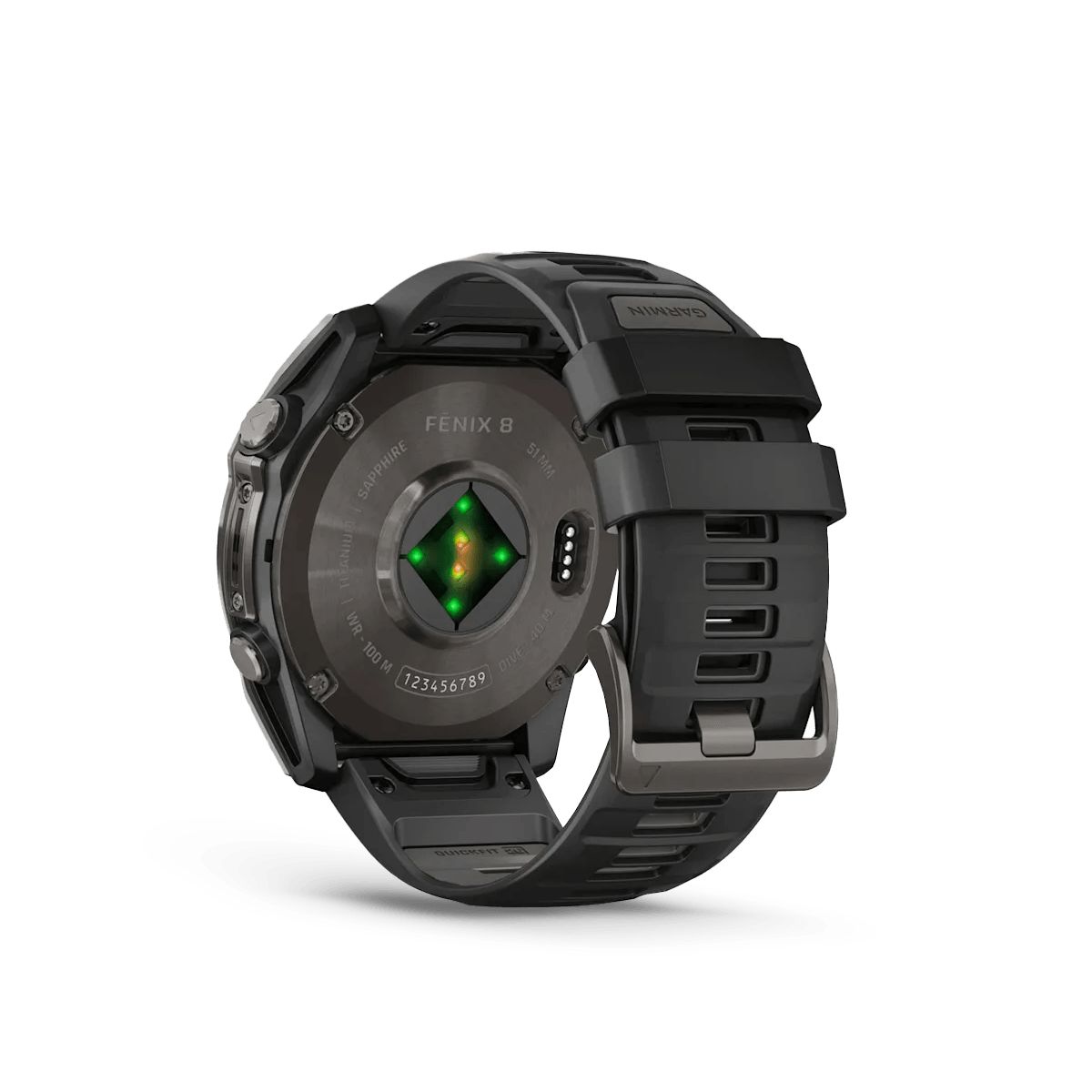 Reloj Garmin Fenix 8 51mm Amoled Zafiro Titanio DLC Gris Ngr img #3