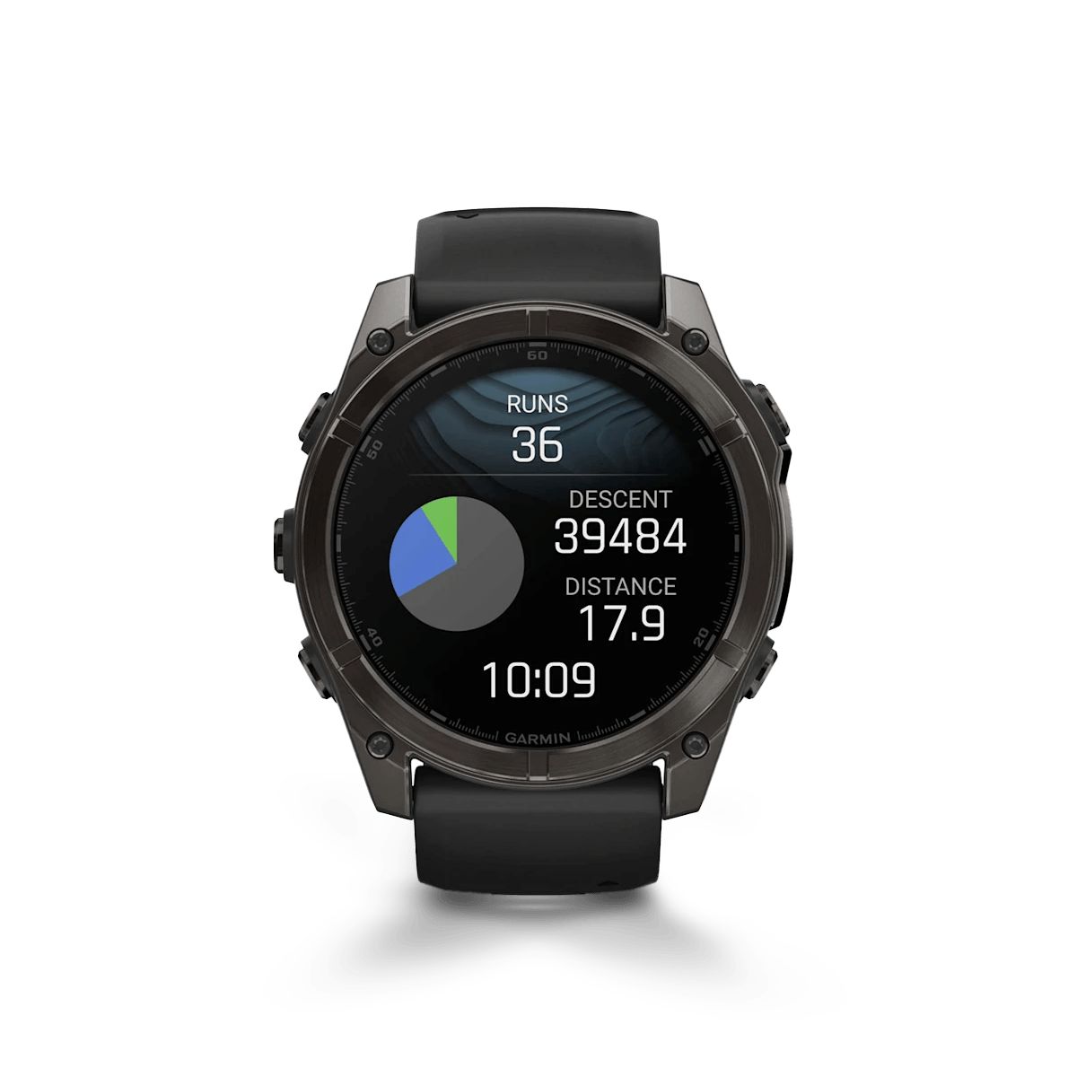 Reloj Garmin Fenix 8 51mm Amoled Zafiro Titanio DLC Gris Ngr img #6