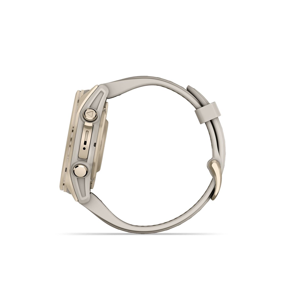 Reloj Garmin Fenix 8 43mm Amoled Oro Zafiro Gris img #2