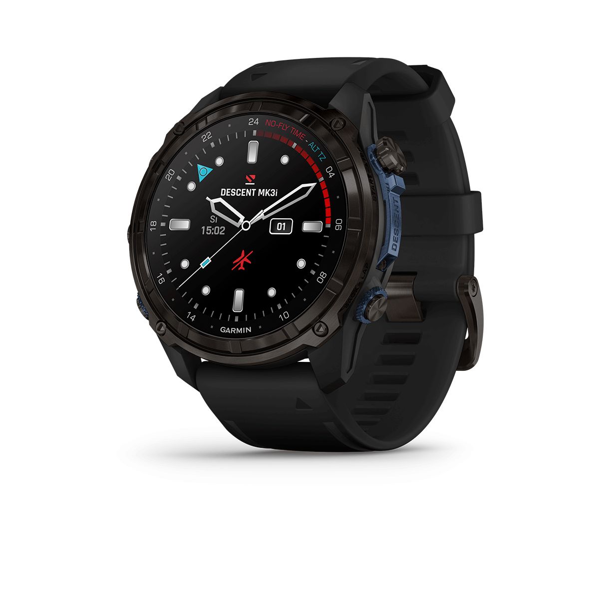 Reloj Descent Mk3i Titanio DLC Gris Carbón 51 mm img #1