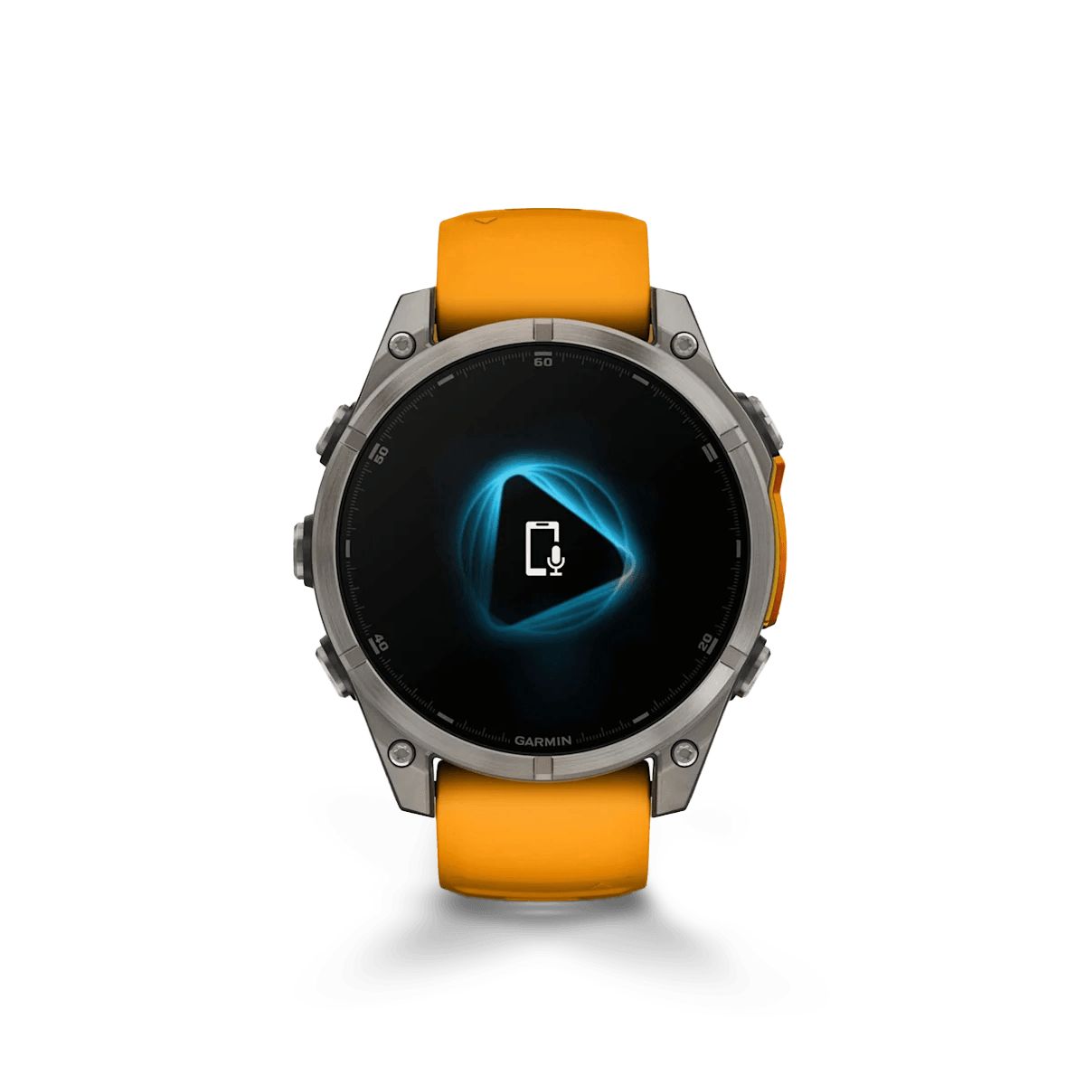 Reloj Garmin Fenix 8 47mm Amoled Zafiro Titanio Naranja img #1
