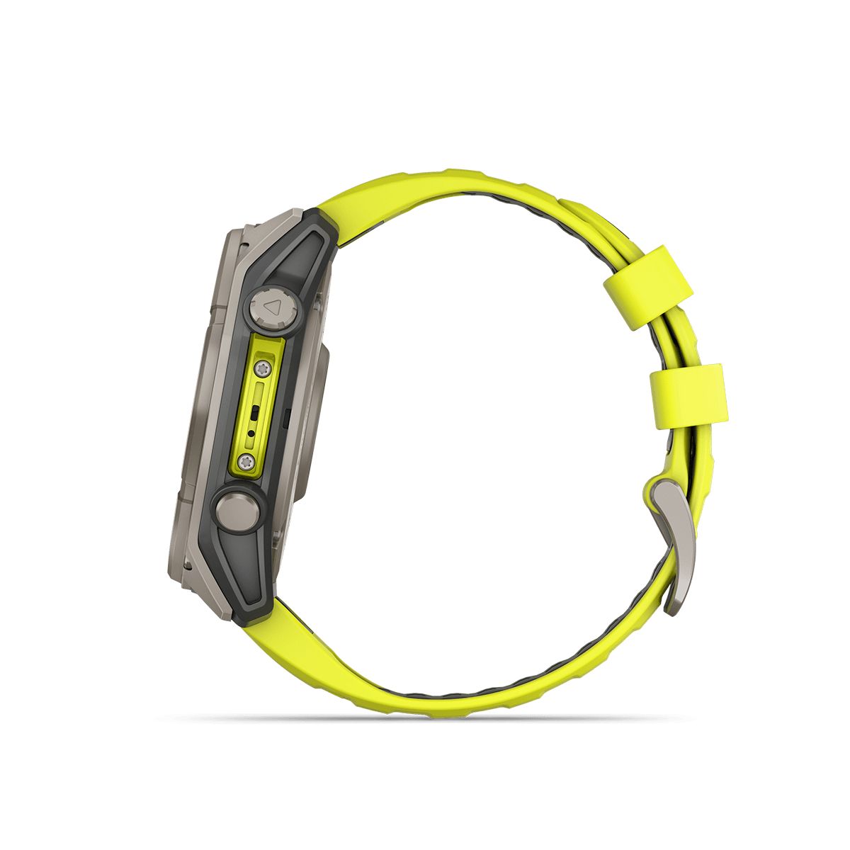 Reloj Garmin Fenix 8 51mm Solar Zafiro Titanio Amarilla img #4