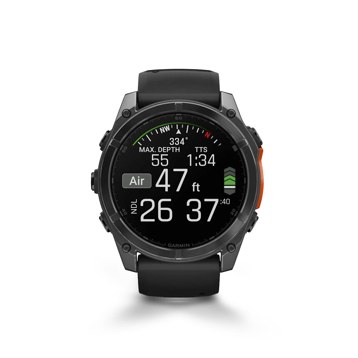 Reloj Garmin Fenix 8 51mm Amoled Gris Pizarra Negra img #5