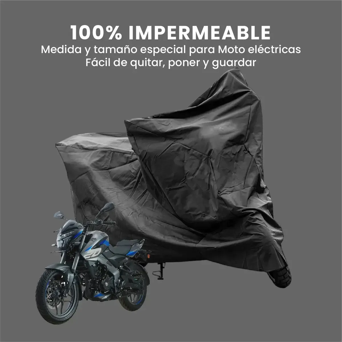 Funda Pijama Protectora Para Motocicleta Impermeable Antifluidos Protección Uv img #4