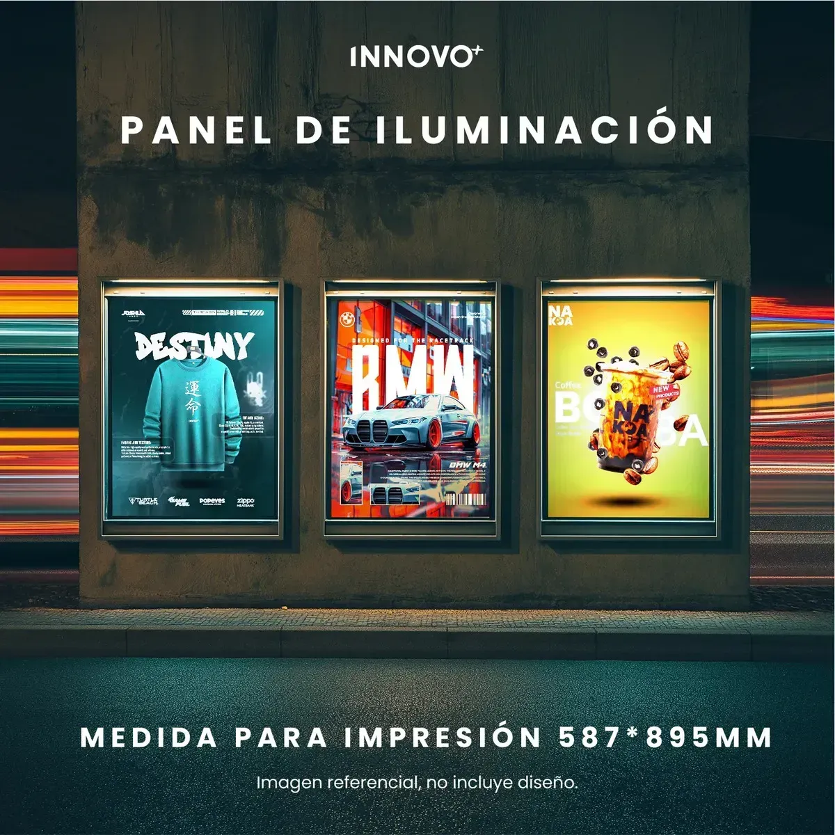 Panel Publicitario Led Ultra-brillante 60x90cm Marco Intercambiable Para Negocios Y Menús img #4