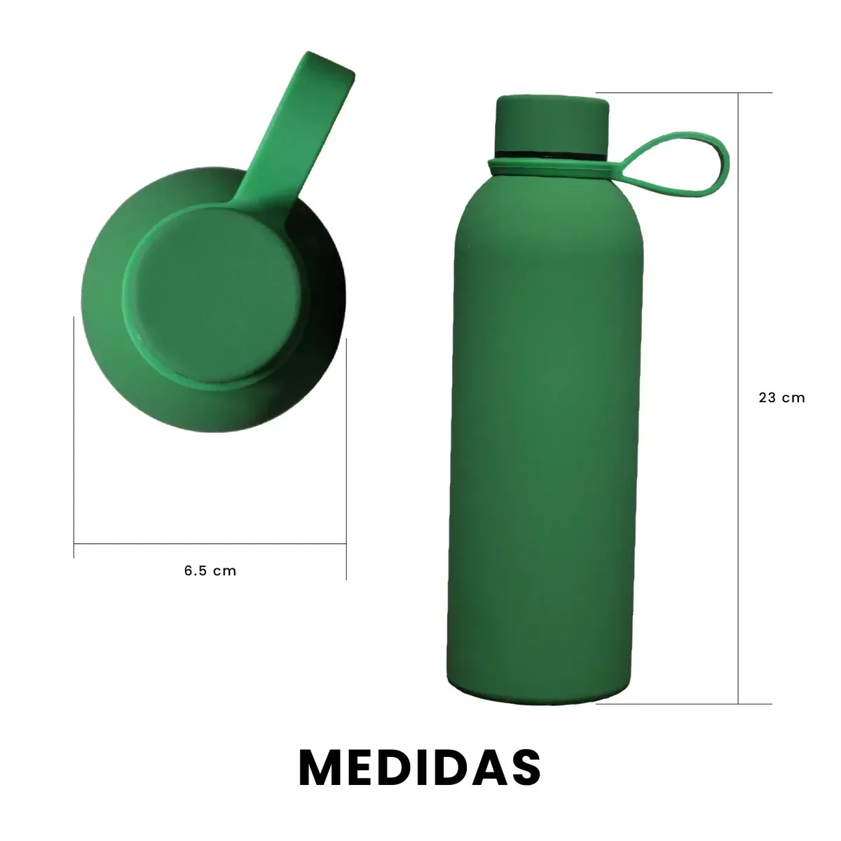 Termo Acero Inoxidable 500 Ml Verde Eco Mate Premium Antigoteo img #7