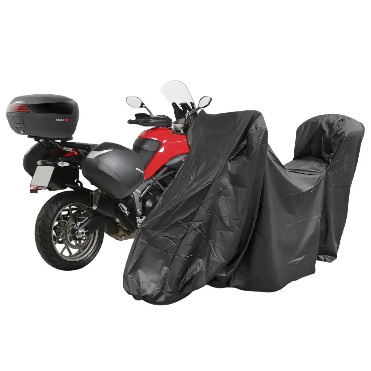 Funda Pijama Protectora Para Motos Con Maletero Impermeable Y Anti-uv img #1