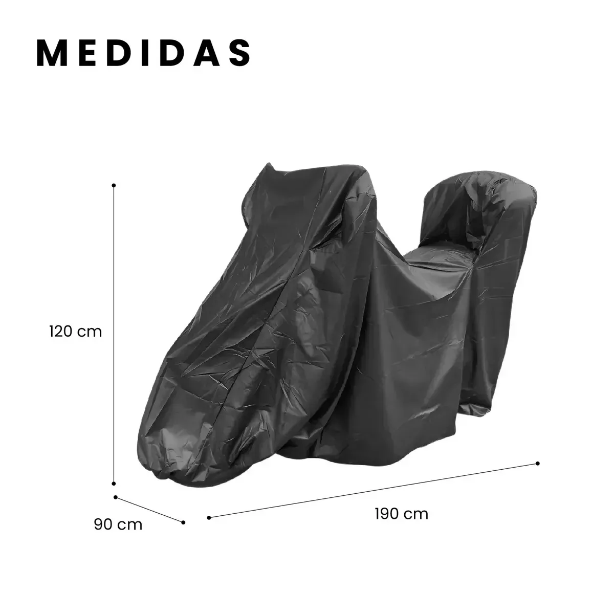 Funda Pijama Protectora Para Motos Con Maletero Impermeable Y Anti-uv img #7