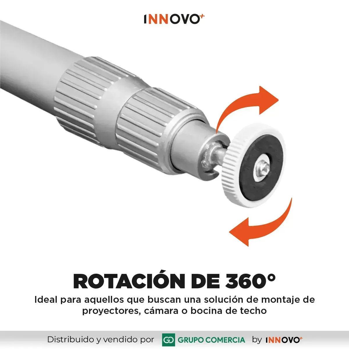 Soporte Para Proyector Articulado Premium Rotación 360 Telescópico Alta Resistencia. img #7
