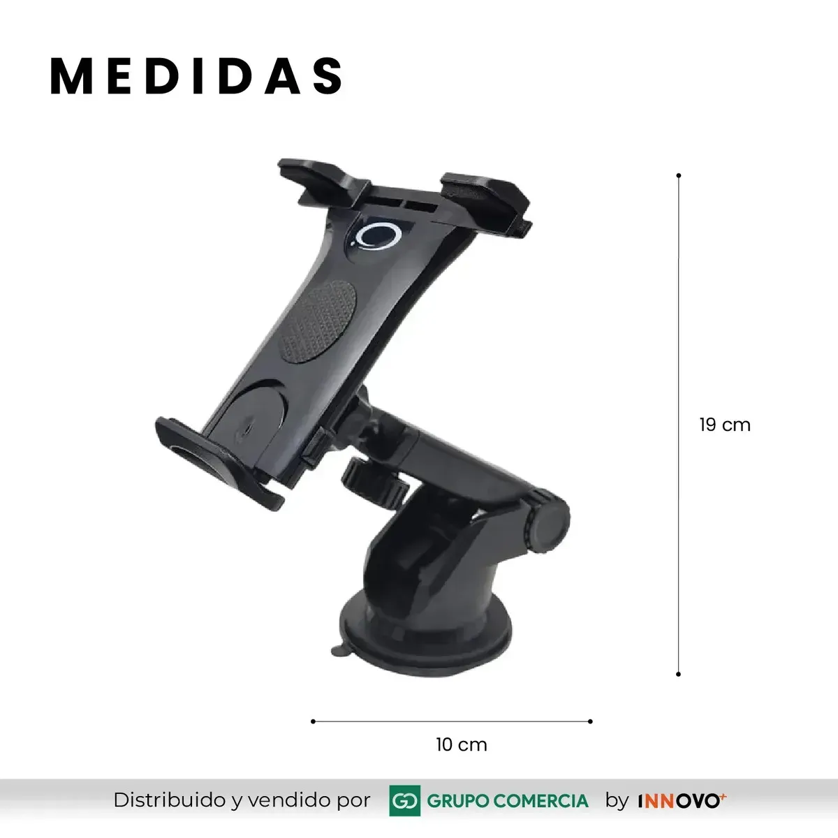 Soporte Ultra-grip Para Carro Celular Y Tablet Hasta 8 Brazo Extensible 360° img #4