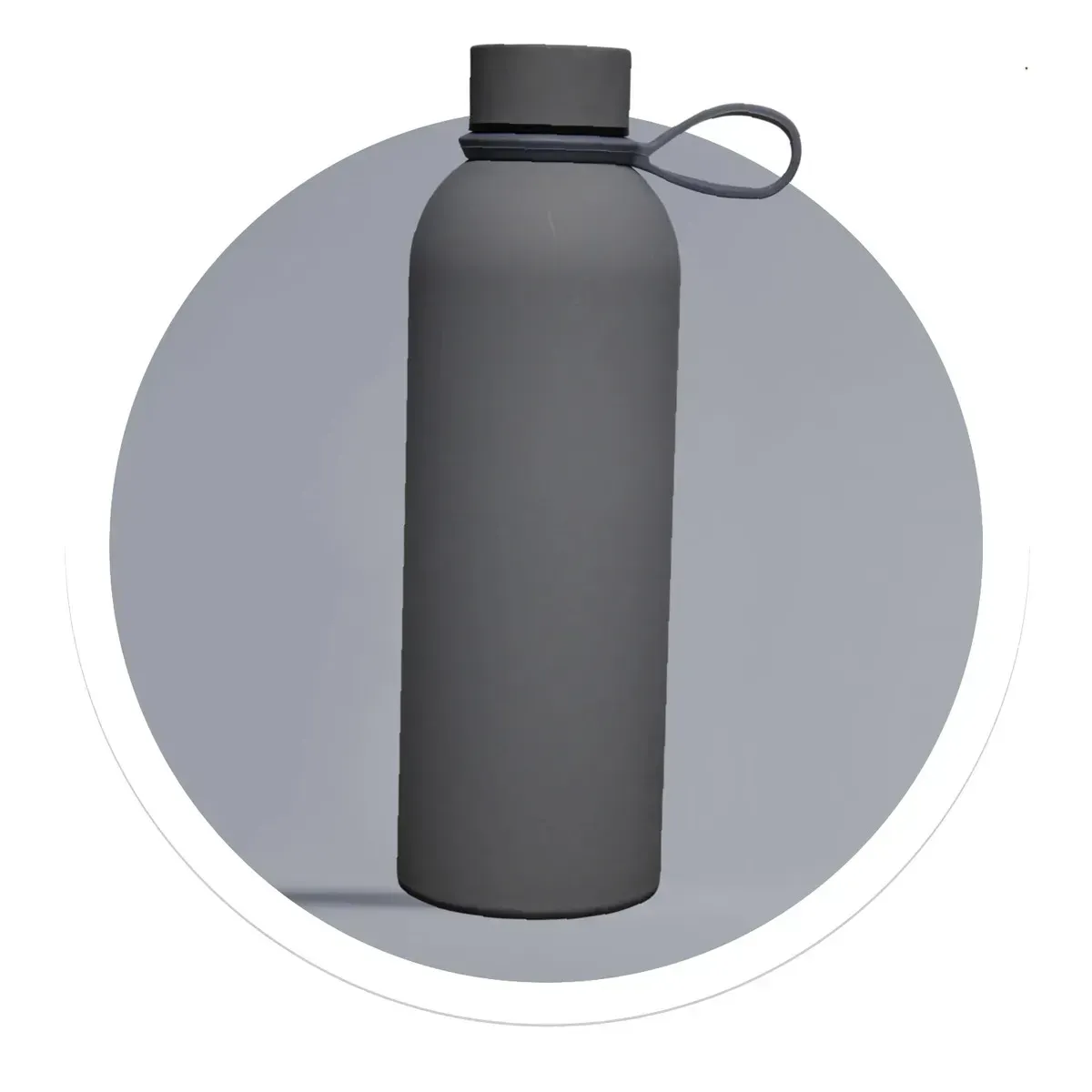 Termo Premium Acero Inoxidable 500 Ml Gris Elegante img #3