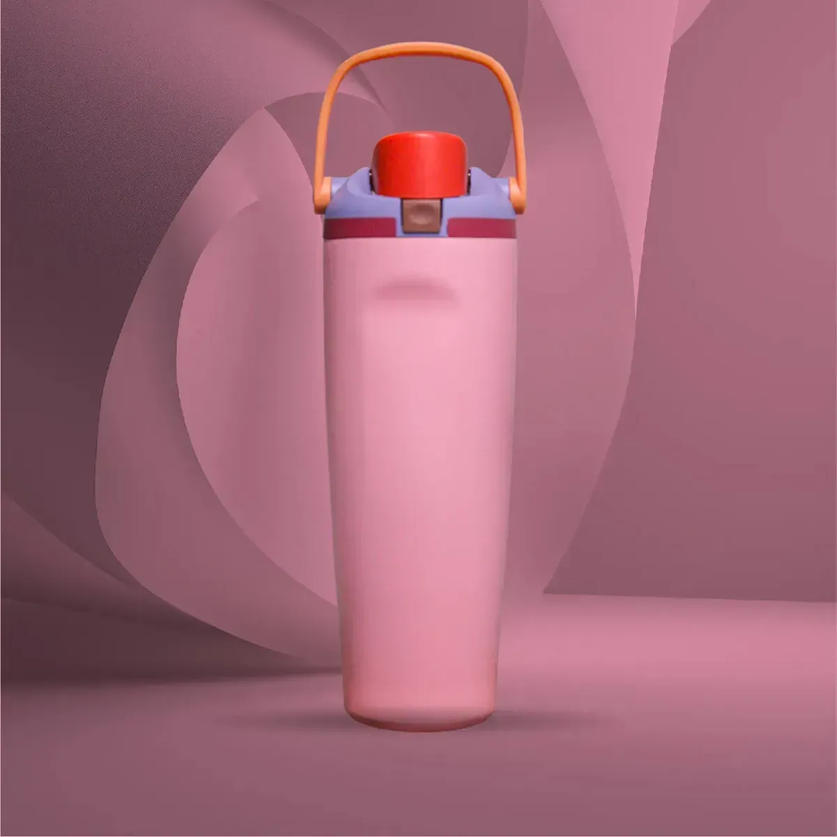 Termo Acero Inoxidable De Doble Pared (30oz) Pink Rose Premium img #5