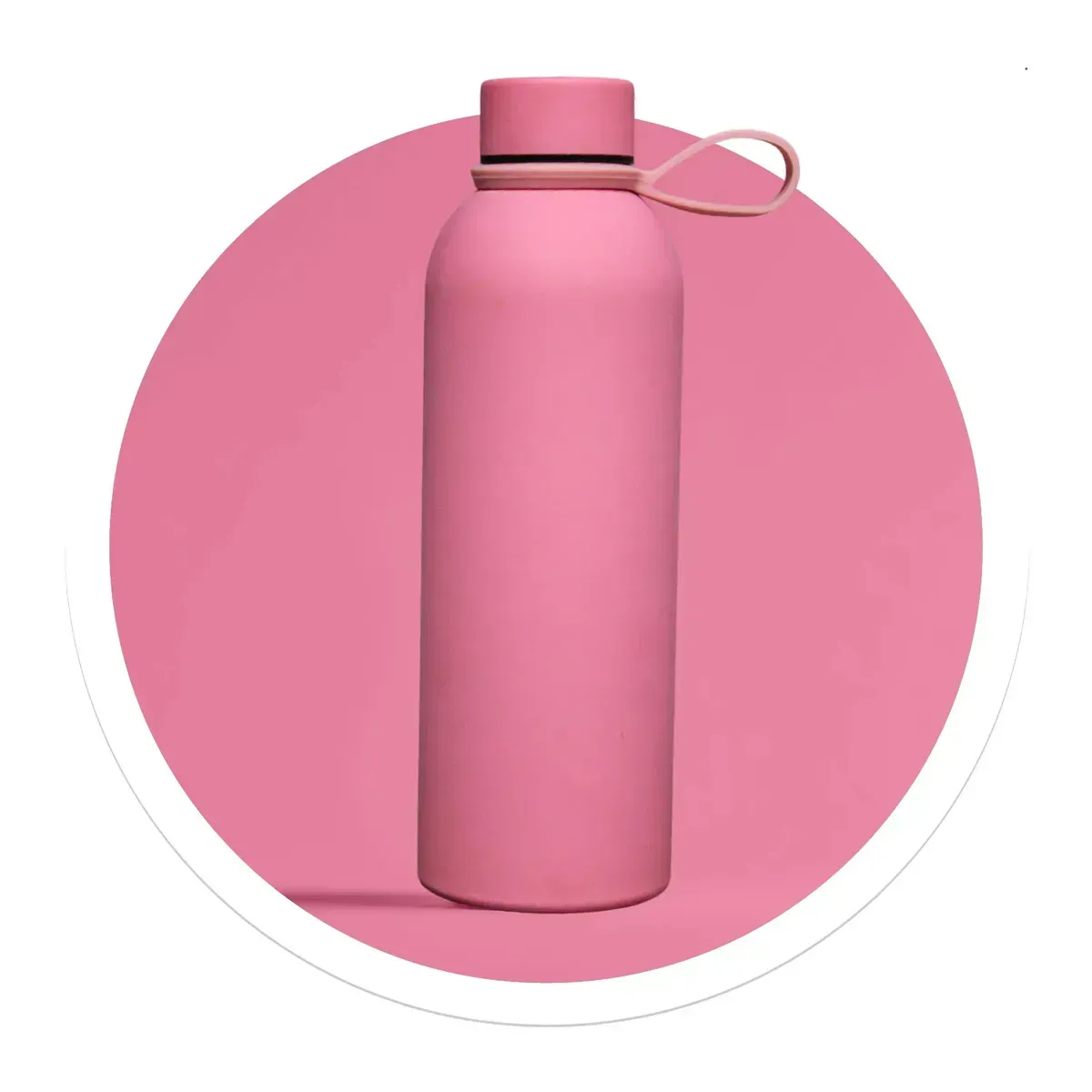 Termo Acero Inoxidable 500 Ml Rosado Lili Mate Premium img #4
