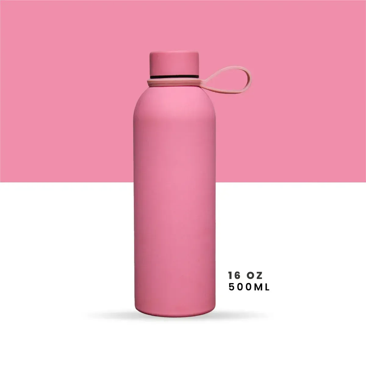 Termo Acero Inoxidable 500 Ml Rosado Lili Mate Premium img #5
