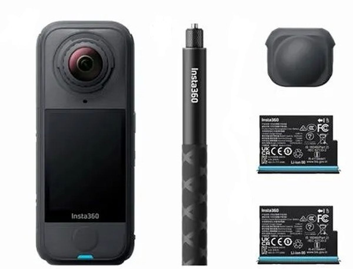 Cámara Insta360 X4 Air Standard Starter Bundle Negra img #1