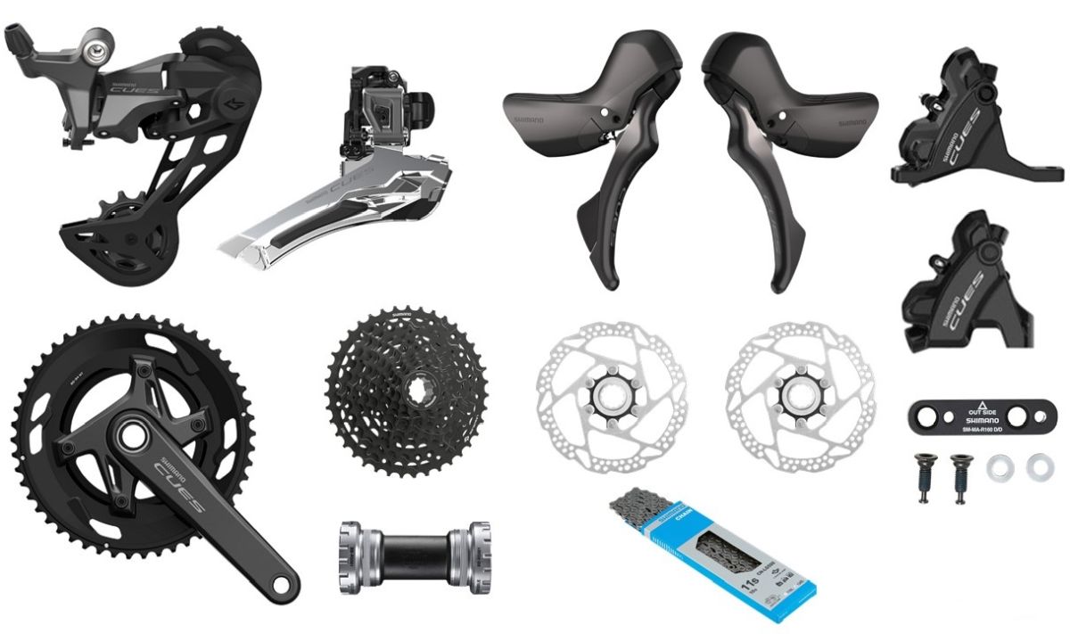 Grupo Shimano Ruta/Gravel Cues U6030 10 Velocidades img #1