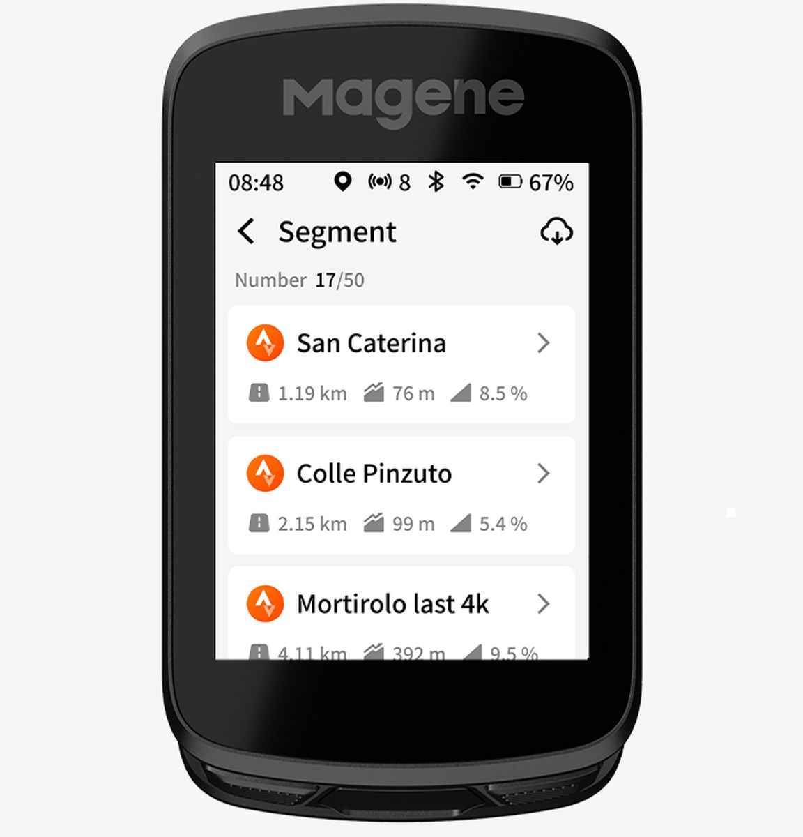 Ciclocomputador Magene C606 Pro GPS Inteligente img #5
