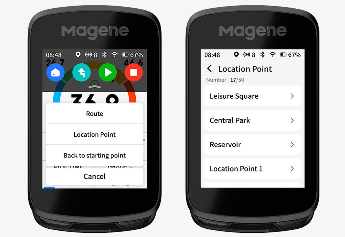 Ciclocomputador Magene C606 Pro GPS Inteligente img #8