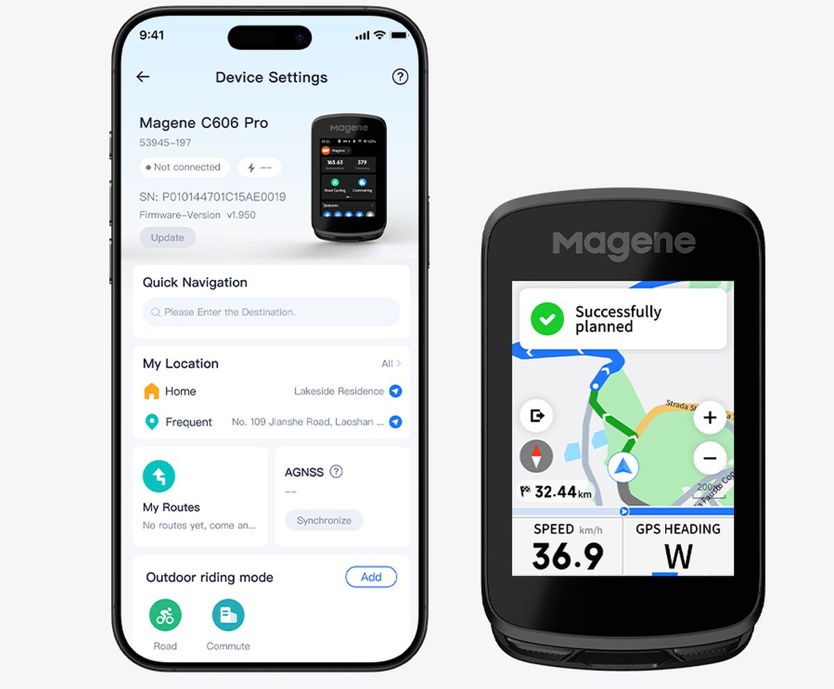 Ciclocomputador Magene C606 Pro GPS Inteligente img #6