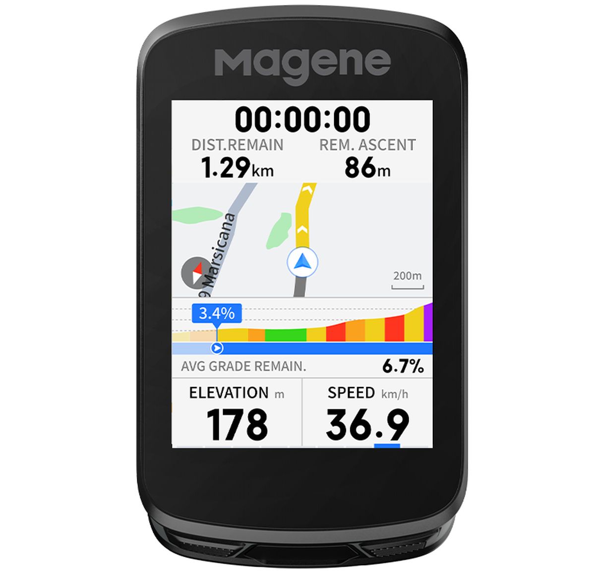 Ciclocomputador Magene C606 V2 GPS Inteligente img #1