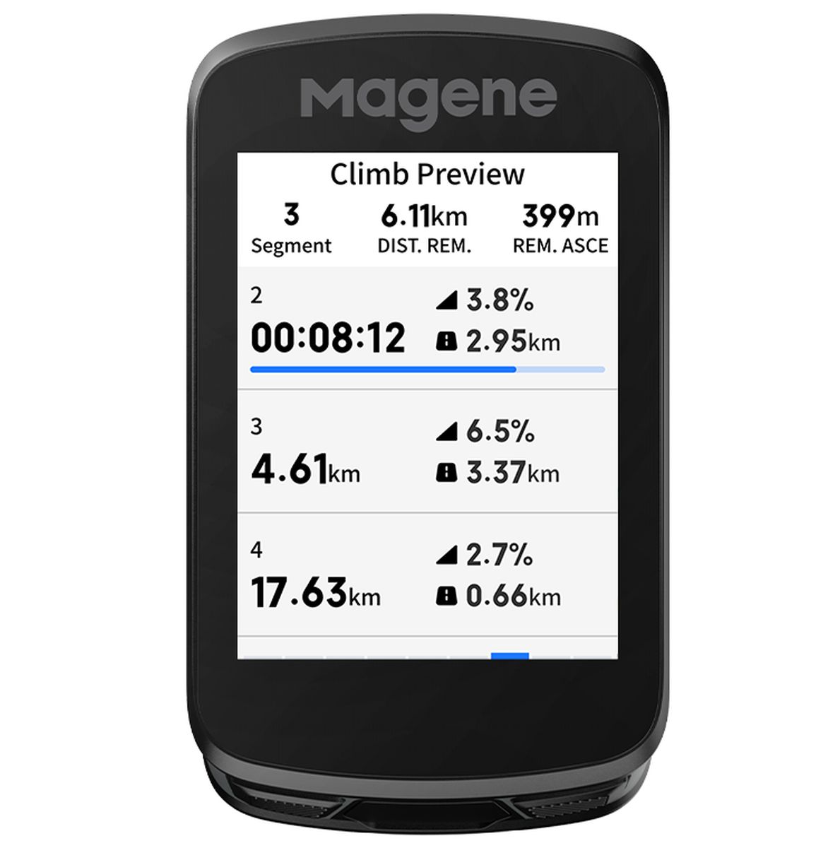 Ciclocomputador Magene C606 V2 GPS Inteligente img #6