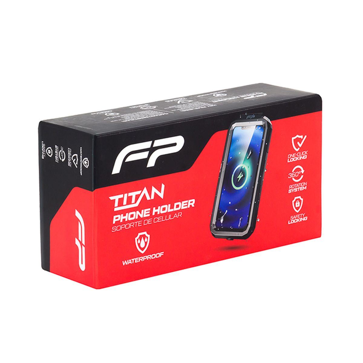 Porta Celular FP Moto Estuche Titan Negro img #8