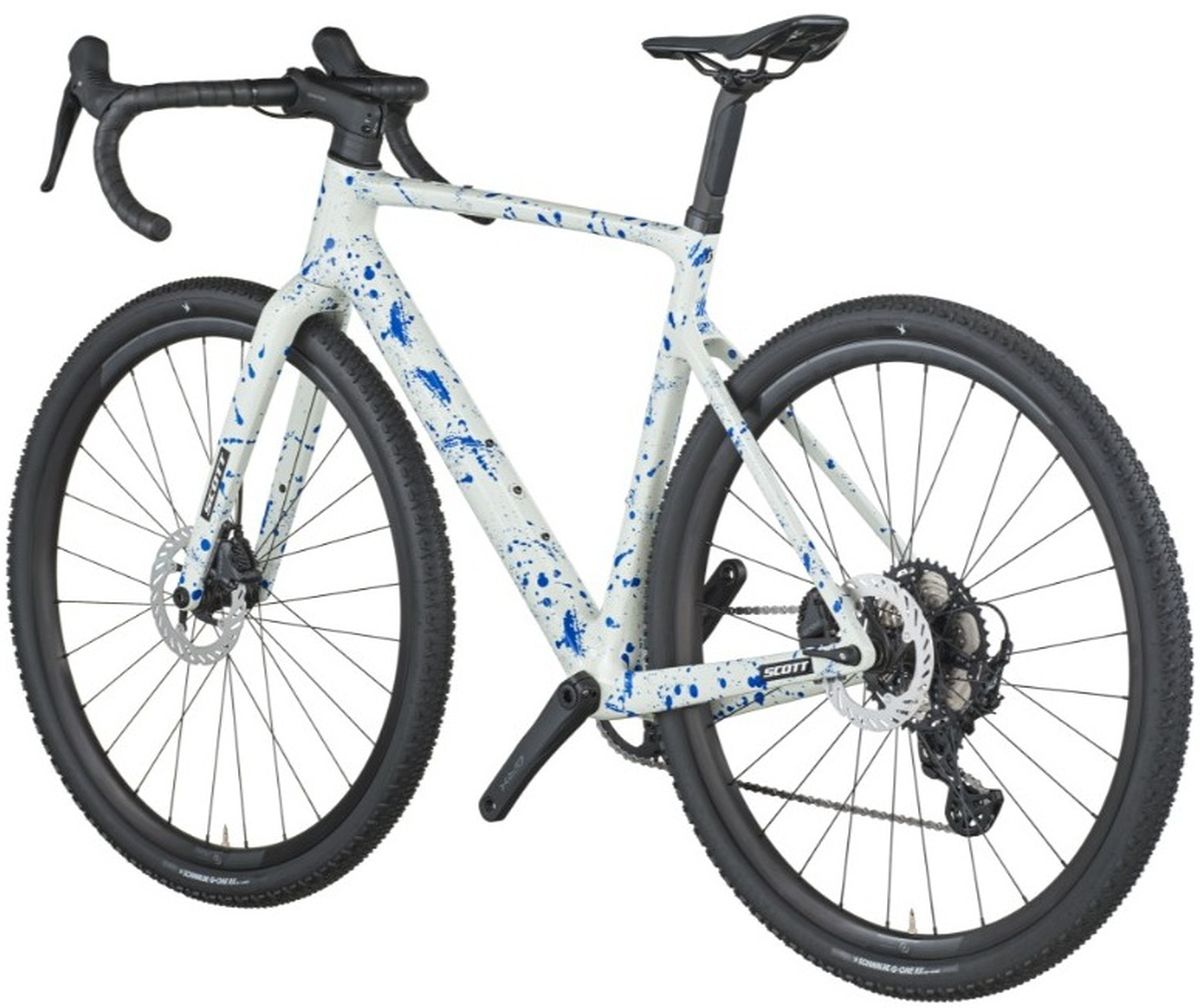 Bicicleta Gravel Scott Addict 30 Carbono GRX 12V Blanca img #3