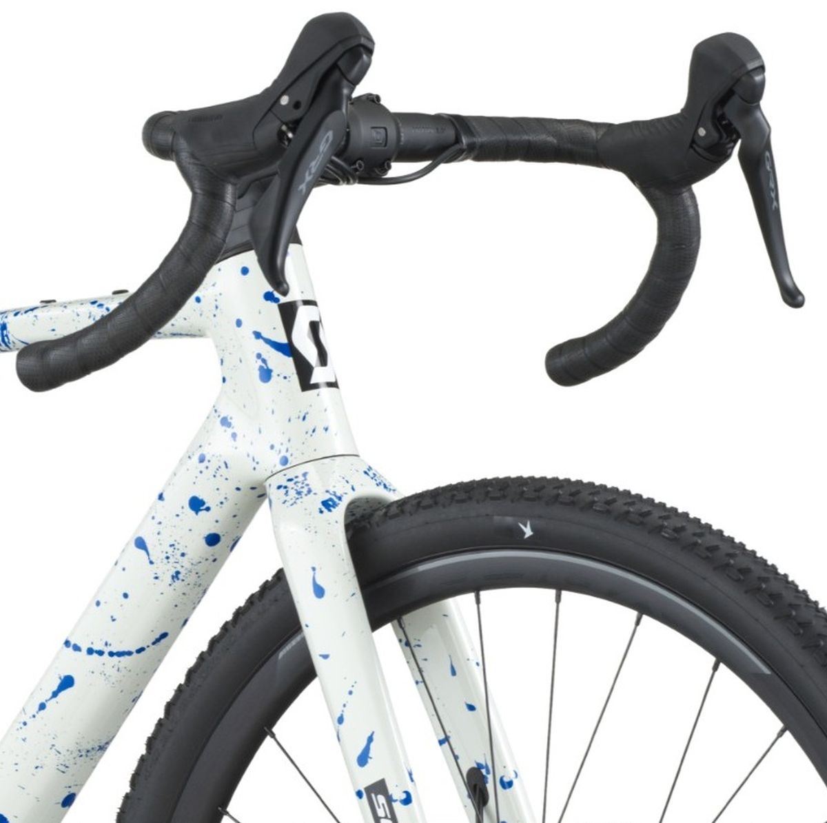 Bicicleta Gravel Scott Addict 30 Carbono GRX 12V Blanca img #5