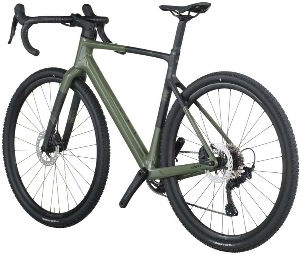 Bicicleta Gravel Scott Addict 40 Carbono GRX 24V Verde img #3