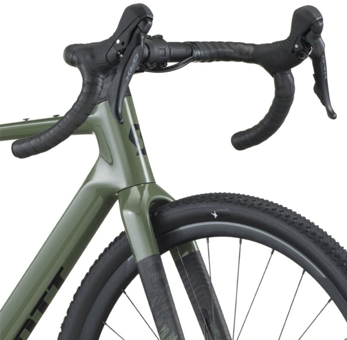 Bicicleta Gravel Scott Addict 40 Carbono GRX 24V Verde img #5