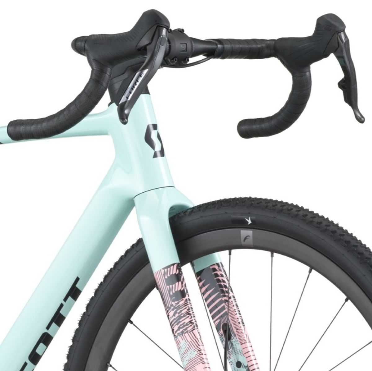 Bicicleta Gravel Scott Addict 10 2026 Carbon AXS Rosado/Azul img #5