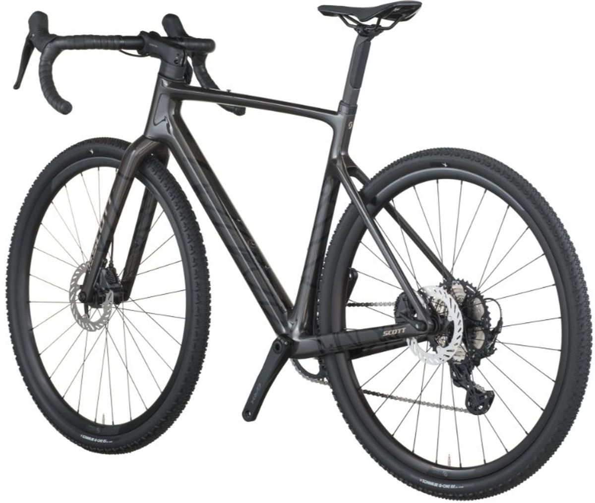 Bicicleta Gravel Scott Addict 30 Carbono GRX 12V Negra img #3