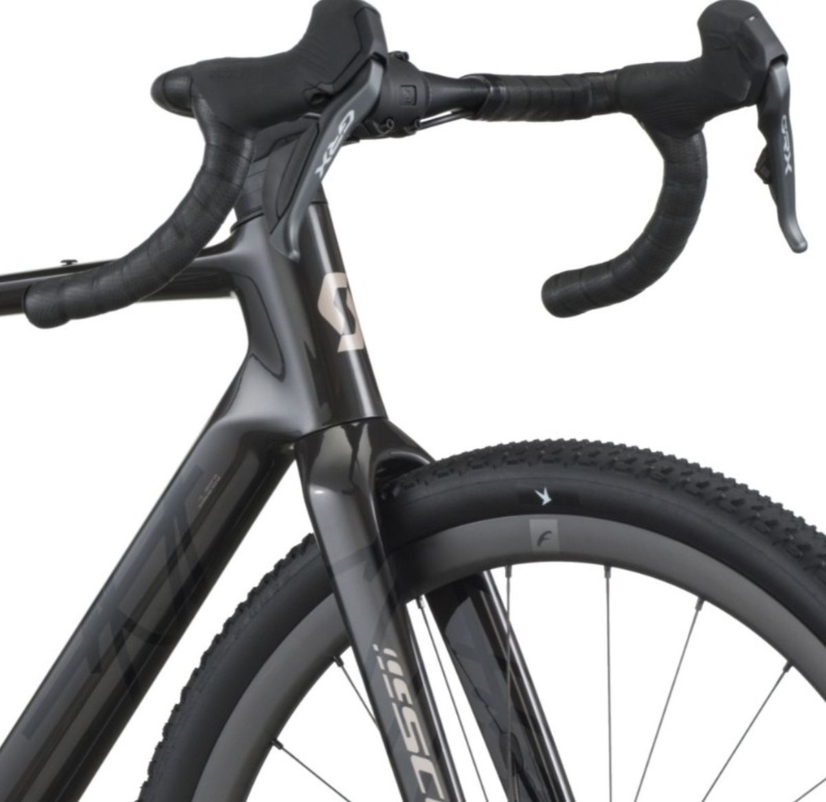 Bicicleta Gravel Scott Addict 15 Carbono GRX Di2 Negro img #5