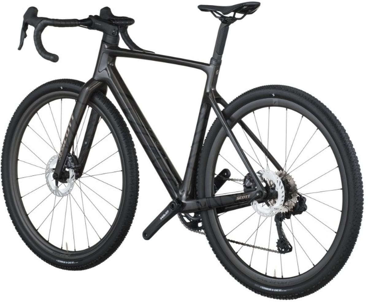 Bicicleta Gravel Scott Addict 15 Carbono GRX Di2 Negro img #3