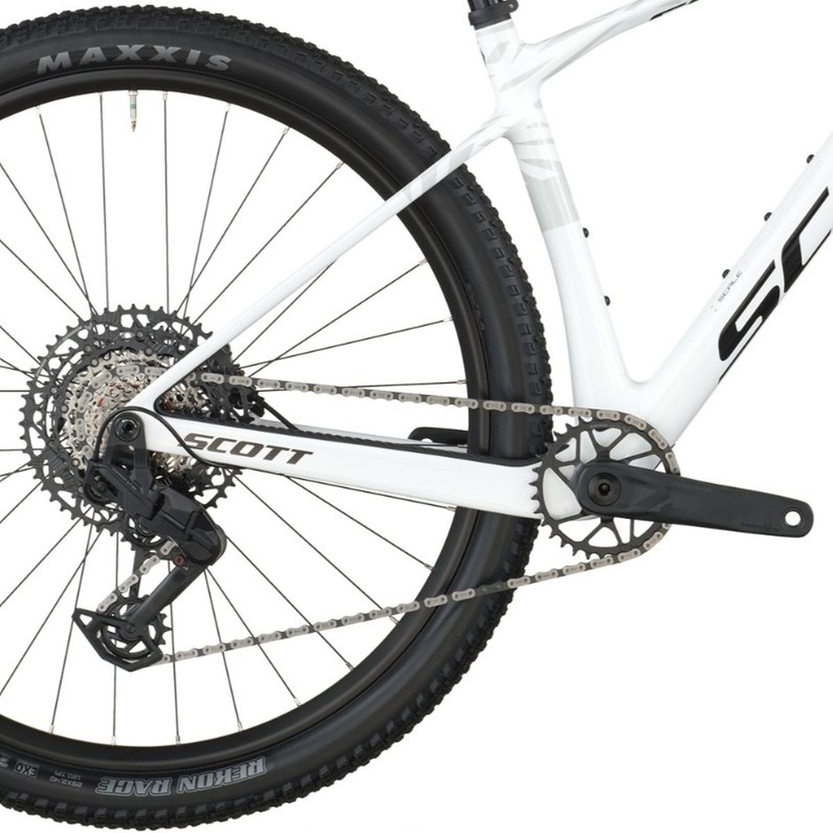 Bicicleta MTB Scott Scale 910 2026 Carbono HMF 29 Blanca img #4