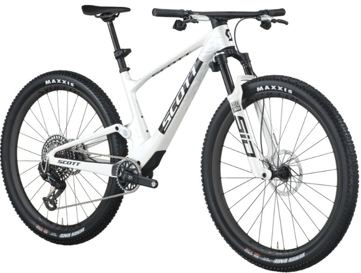 Bicicleta MTB Scott Spark RC World Cup EVO 2026 Blanca img #2